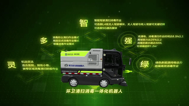 智能環(huán)衛(wèi)機(jī)器人軍團(tuán)再添猛將！清掃消毒一體化機(jī)器人利劍出鞘