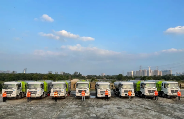 快！準(zhǔn)！穩(wěn)！盈峰速度保障高明環(huán)衛(wèi)項(xiàng)目高效進(jìn)場(chǎng) —— 山水之間，最是高明